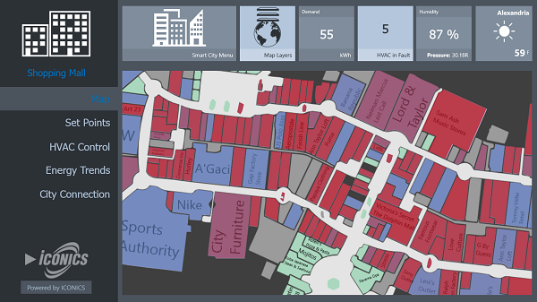 基于ICONICS平台的万达集团慧云智能化管理系统 - ICONICS